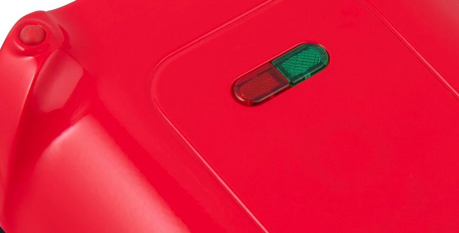 Световые индикаторы нагрева и готовности вафель