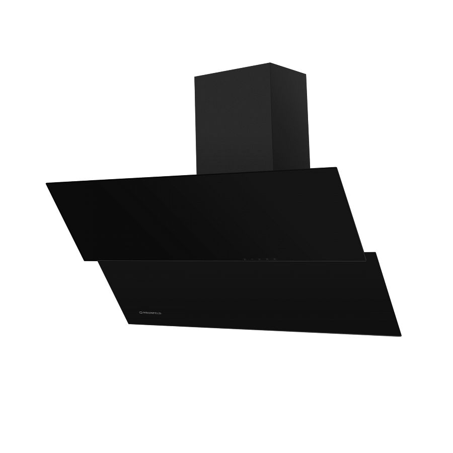 Наклонная кухонная вытяжка MAUNFELD Plym Light 90 (черный) Наклонная кухонная вытяжка MAUNFELD Plym Light 90 (черный)