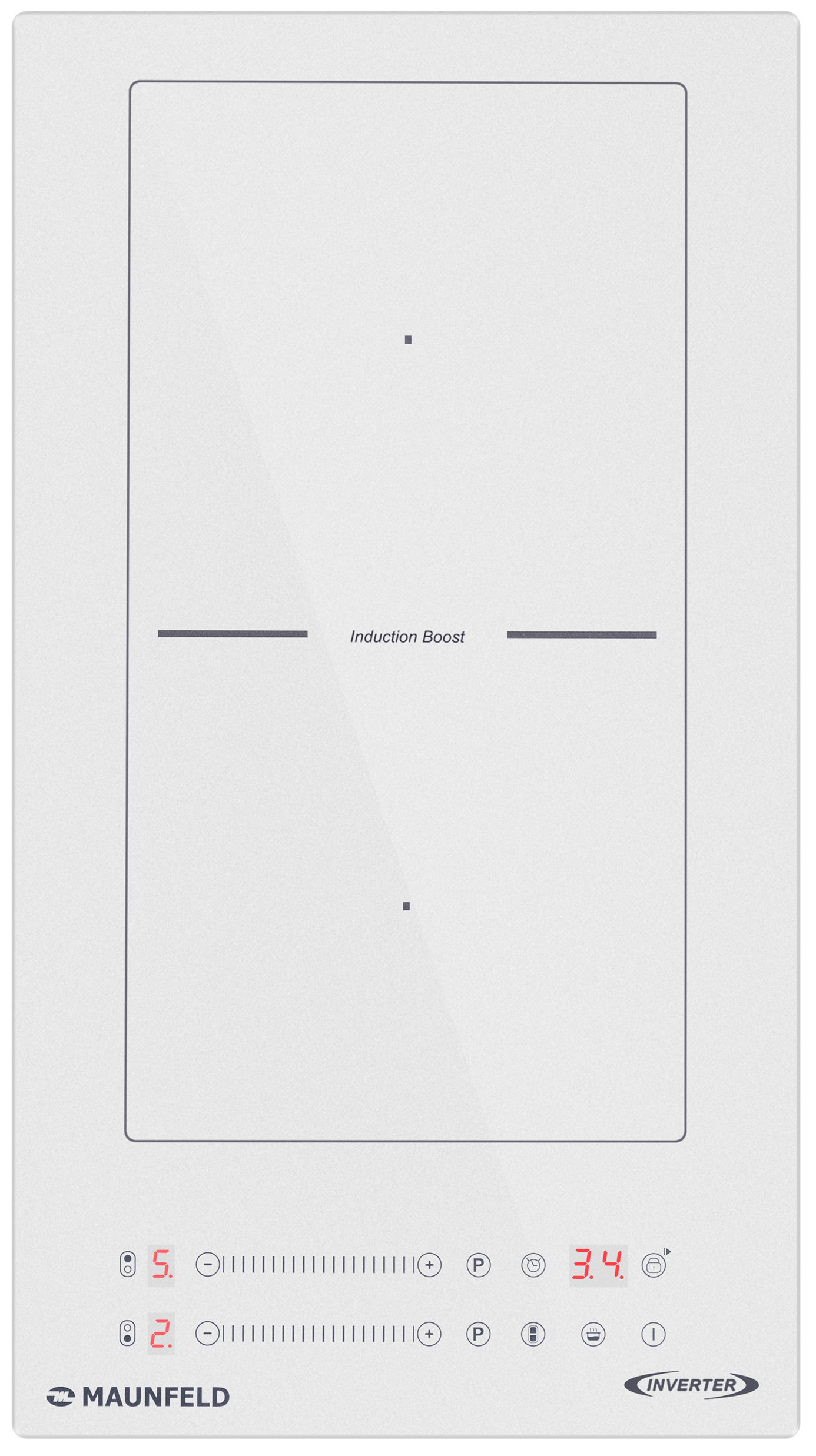 

Индукционная варочная панель MAUNFELD CVI292S2BWH Inverter, Белый