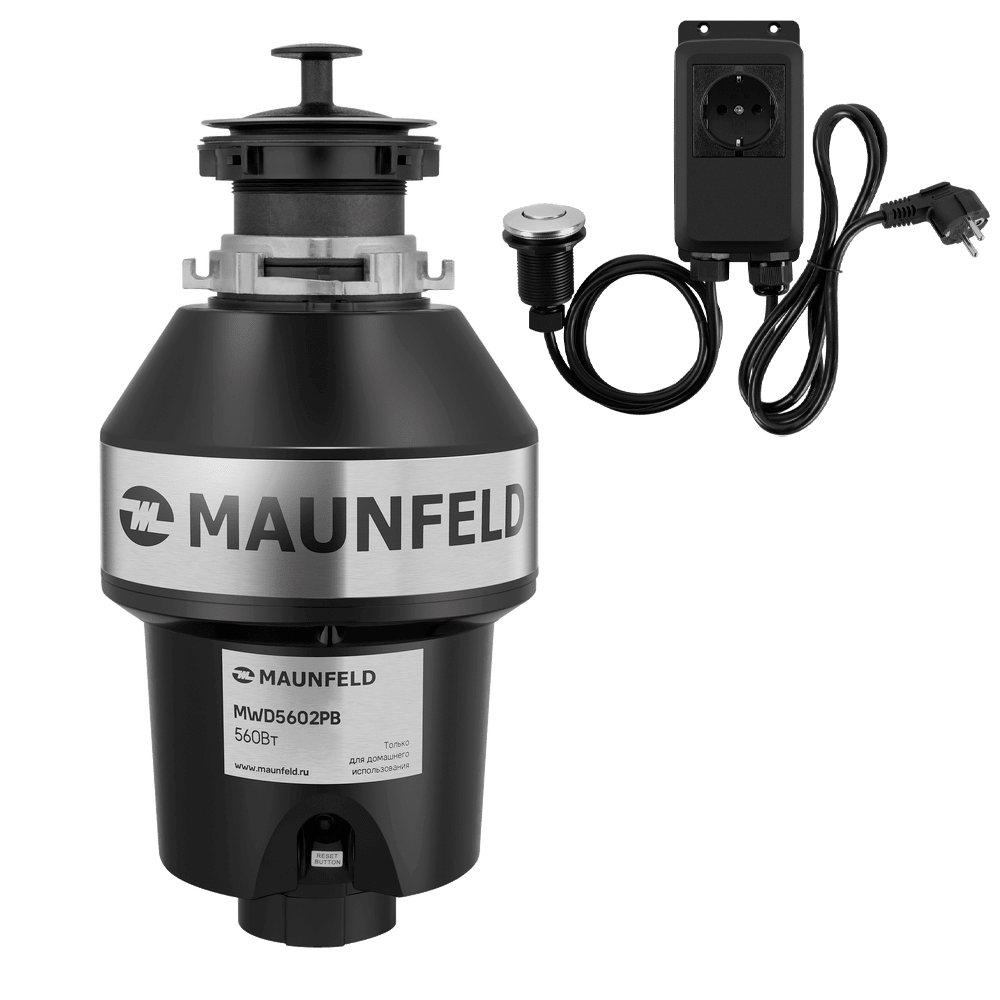

Измельчитель пищевых отходов с пневмо кнопкой MAUNFELD MWD5602PB