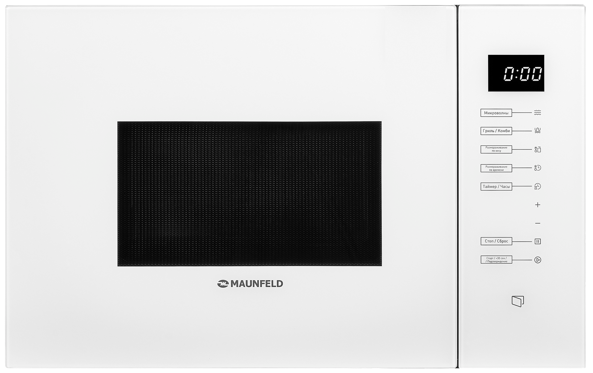 

Микроволновая печь встраиваемая MAUNFELD MBMO925SGW09