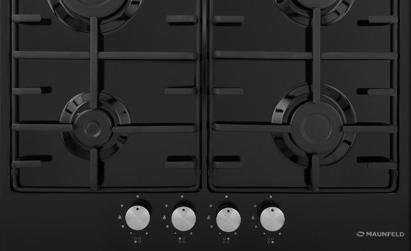 Элегантная встраиваемая газовая варочная панель сделана из&nbsp;нержавеющей стали высокопрочным покрытием