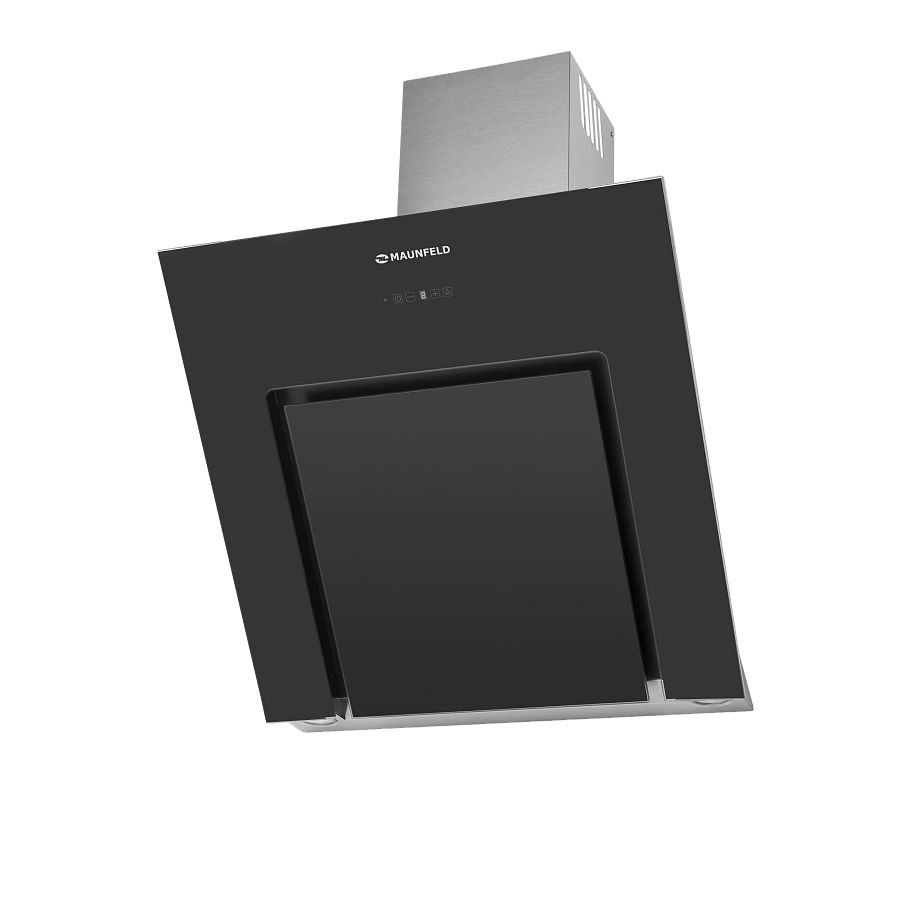 Наклонная кухонная вытяжка MAUNFELD Modern 80 (черный) Наклонная кухонная вытяжка MAUNFELD Modern 80 (черный)