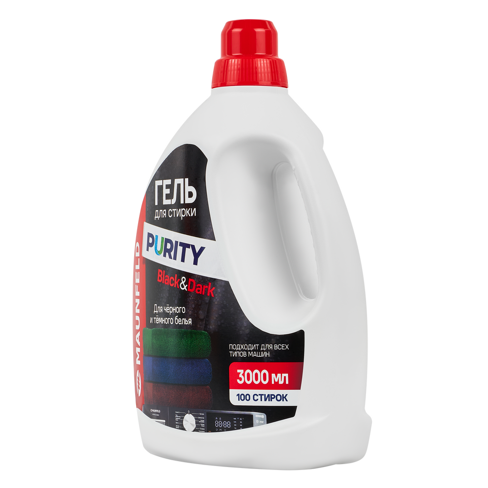

Гель для стирки Maunfeld Purity Black&Dark 3000мл MWL3000PB