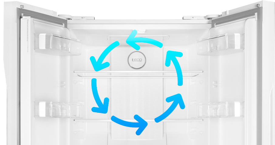  Благодаря системе охлаждения TOTAL NO FROST на&nbsp;стенках холодильника не&nbsp;образуется иней, а&nbsp;разморозка происходит автоматически.