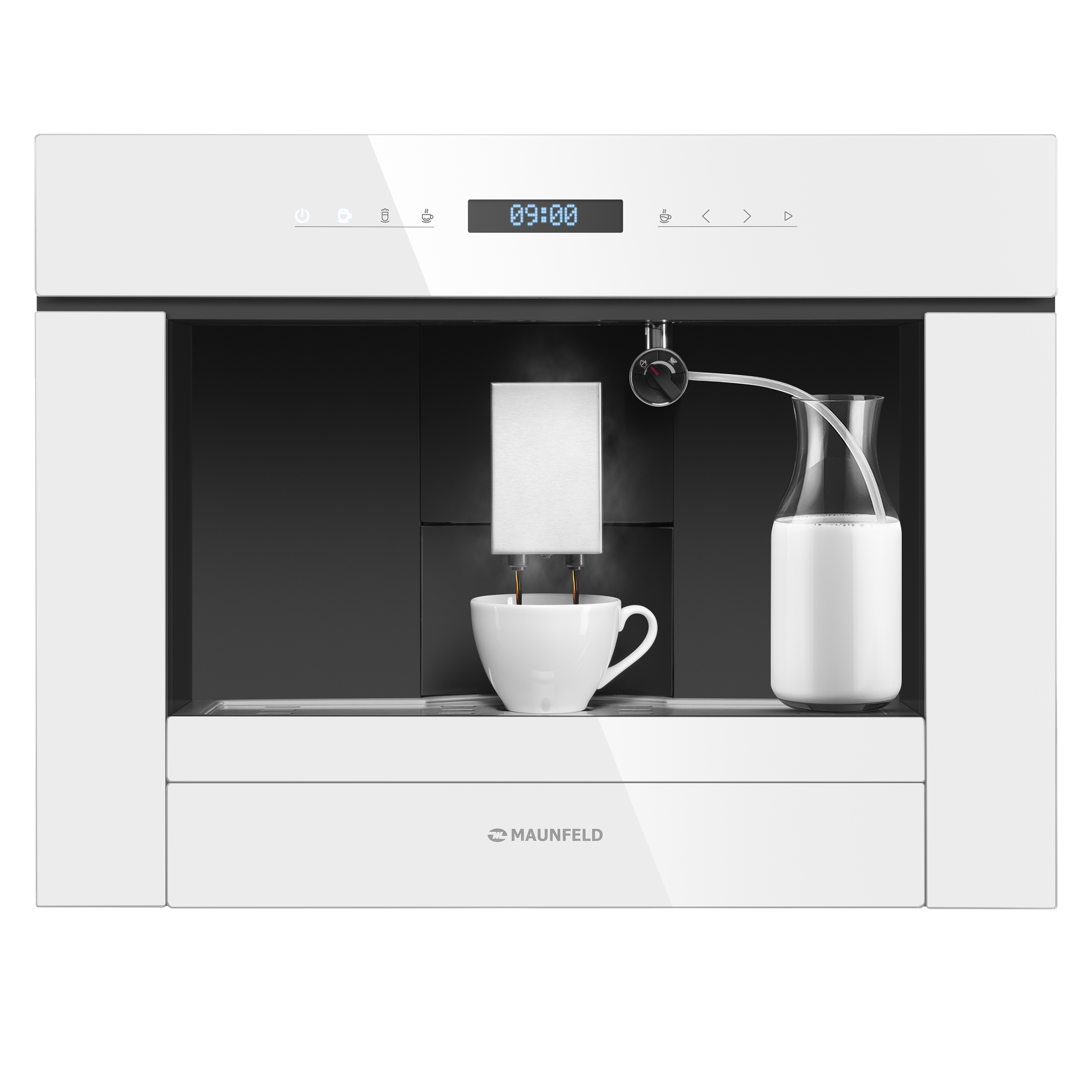 

Кофемашина встраиваемая MAUNFELD AMCM1503W