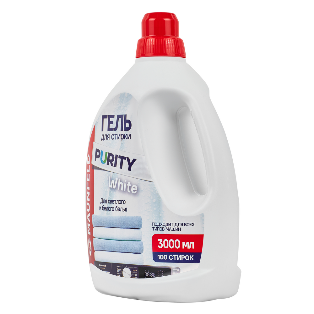 

Гель для стирки Maunfeld Purity White 3000мл MWL3000PW