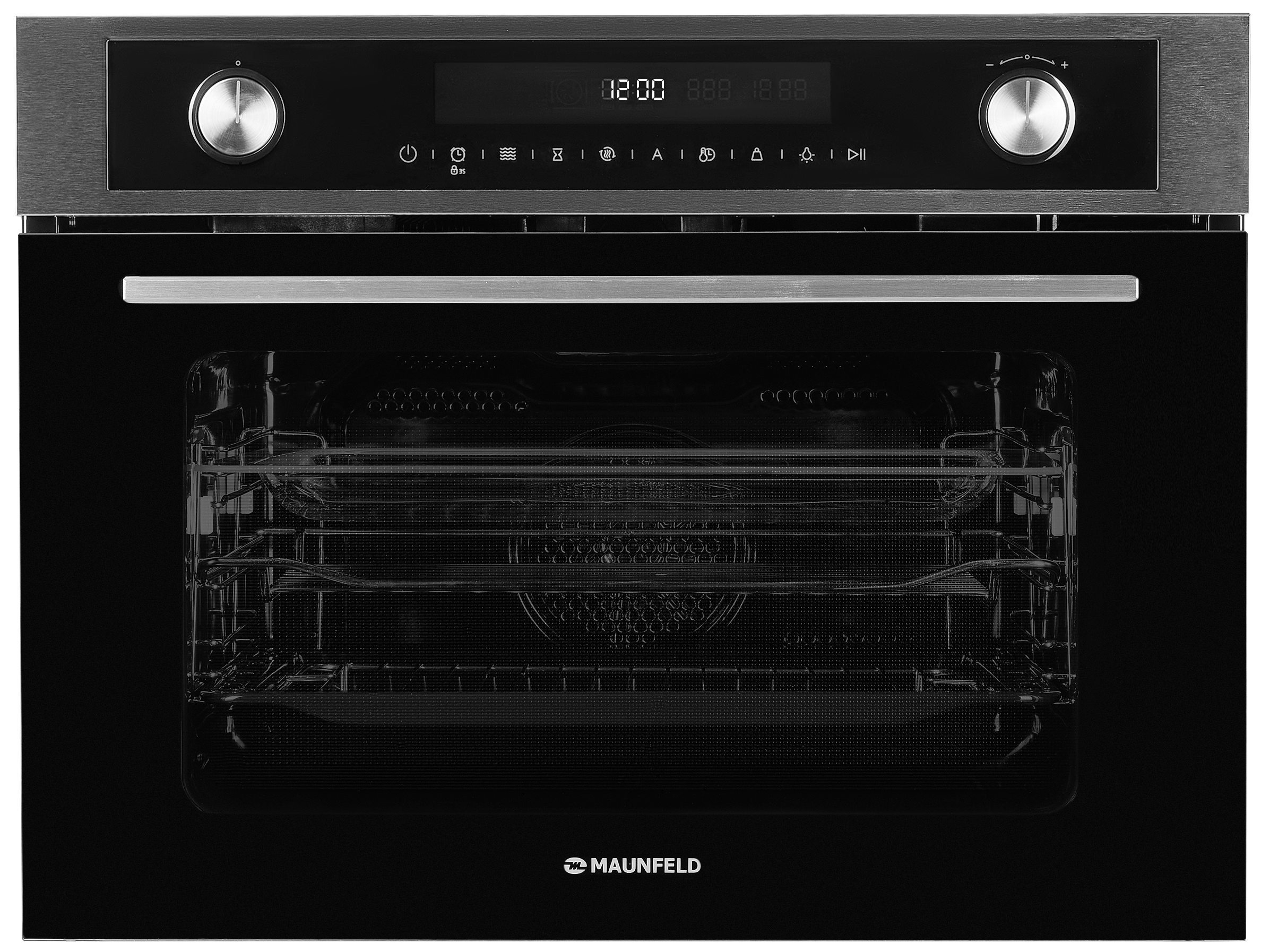 

Компактный духовой шкаф с функцией СВЧ MAUNFELD MCMO5015MFS