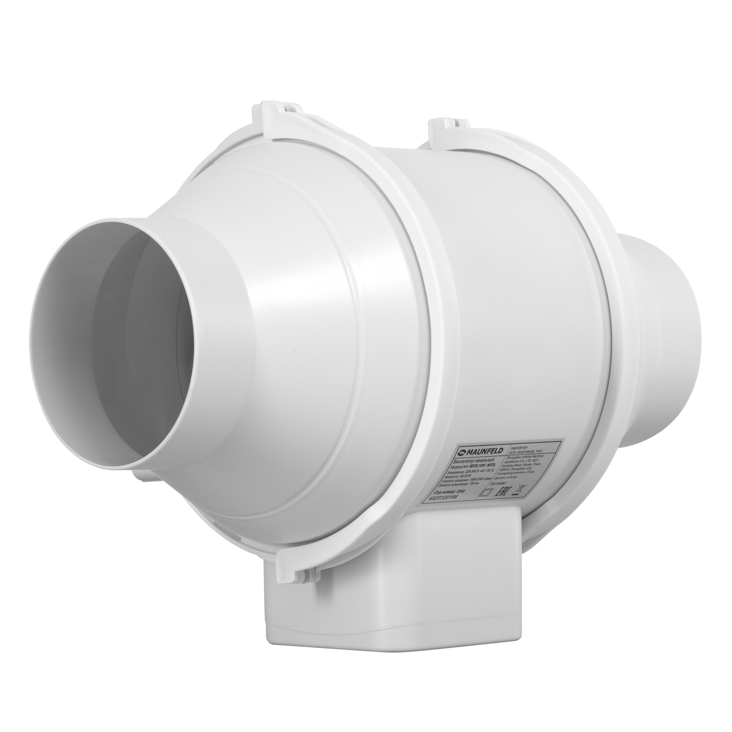 

Канальный вентилятор MAUNFELD MFDL10W