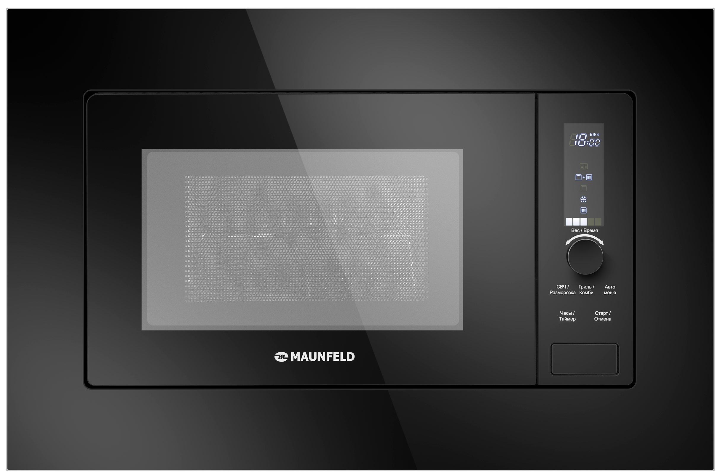 

Микроволновая печь встраиваемая MAUNFELD JBMO820GB01