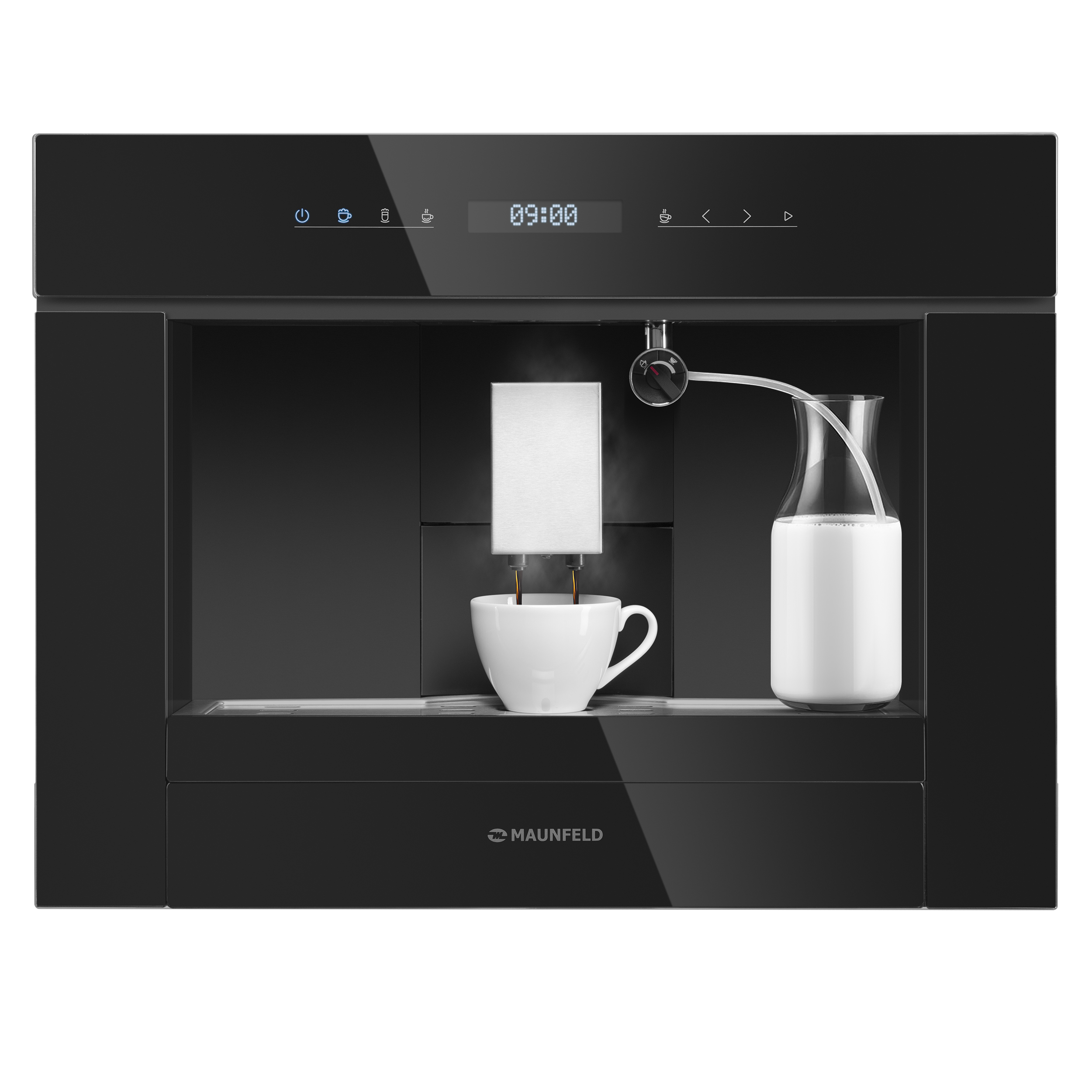 

Кофемашина встраиваемая MAUNFELD AMCM1503B