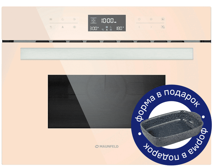Шкаф духовой электрический с функцией СВЧ MAUNFELD MCMO.44.9GBG