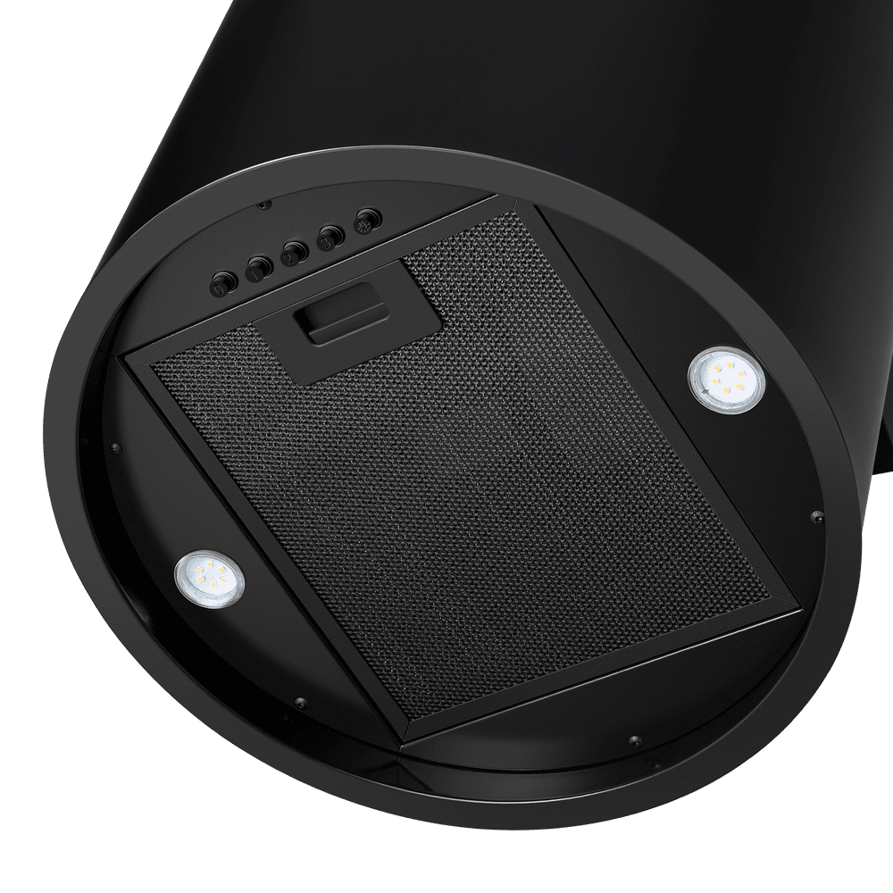 Кухонная вытяжка MAUNFELD DRUM Wall 35 чёрный