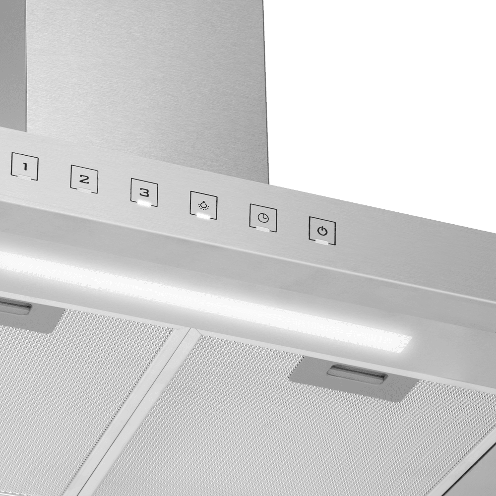 Кухонная вытяжка MAUNFELD MODERN 60 TOUCH нержавеющая сталь