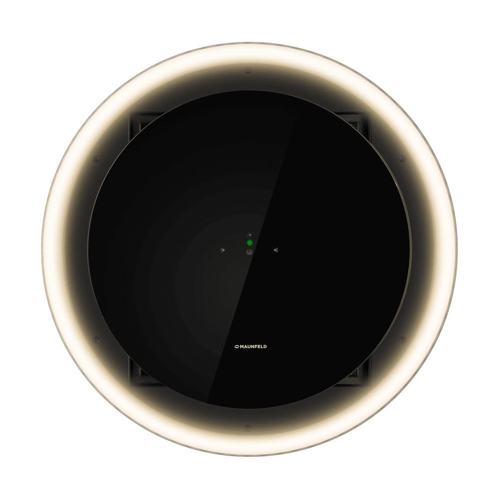 Кухонная вытяжка MAUNFELD EDELWEISS 39 ISLA чёрный антрацит