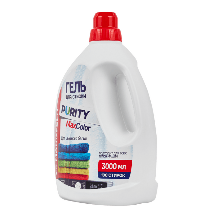 Гель для&nbsp;стирки Maunfeld Purity Max color 3000мл MWL3000PC
