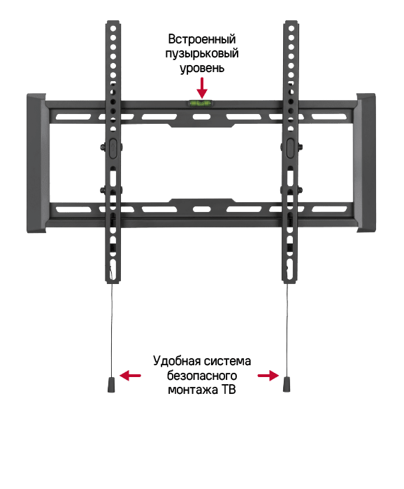 Кронштейн для ТВ наклонный усиленный MAUNFELD MTM-3270TH