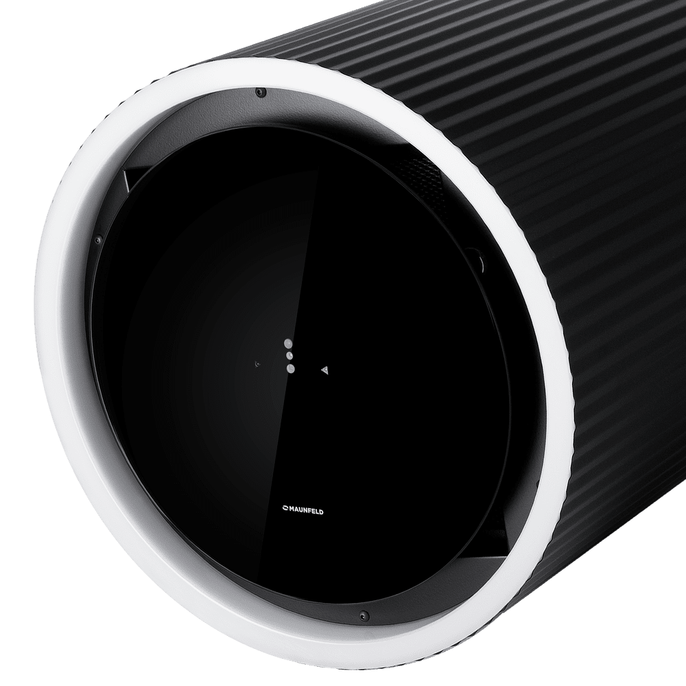 Кухонная вытяжка MAUNFELD EDELWEISS 39 WALL чёрный антрацит