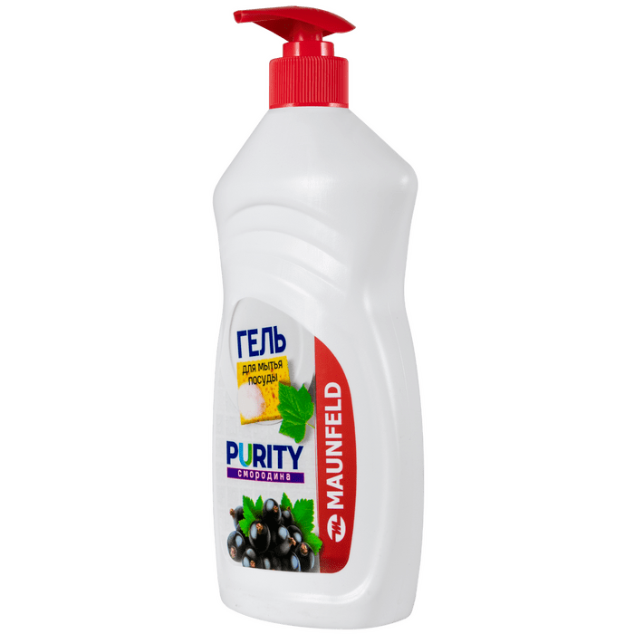 Гель для&nbsp;мытья посуды Maunfeld Purity Смородина 450г MDL450CD (дозатор)