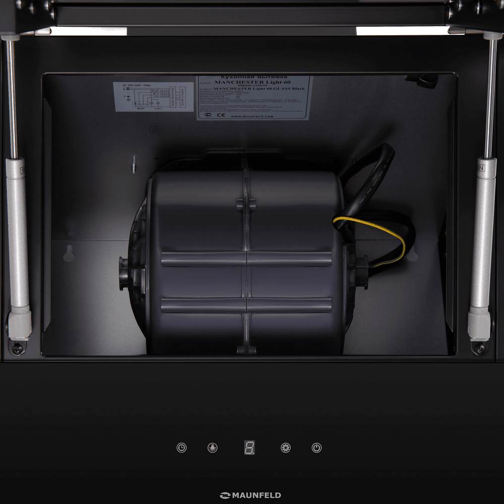 Кухонная вытяжка MAUNFELD Manchester Light 60 черный