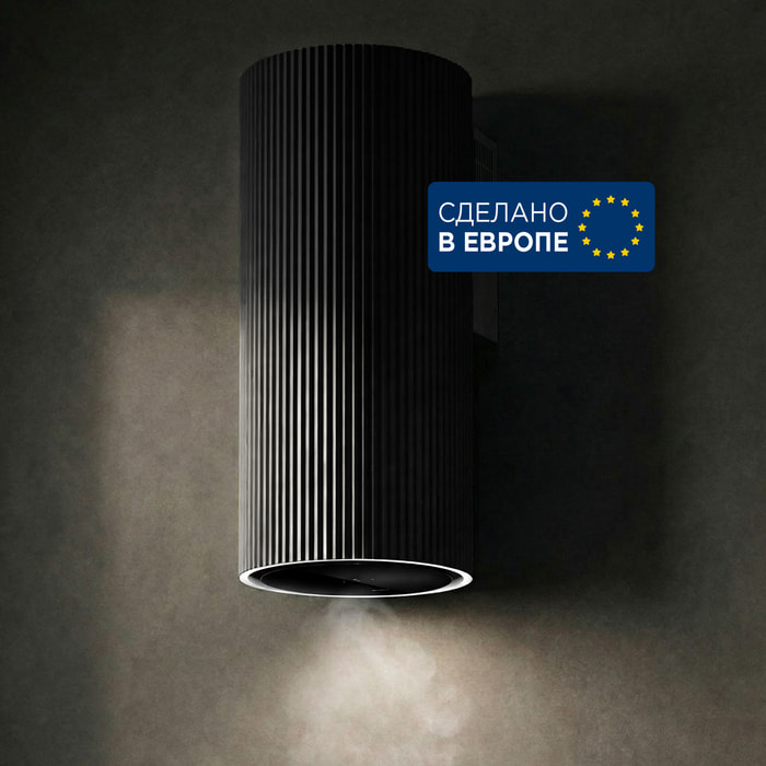 Кухонная вытяжка MAUNFELD EDELWEISS 39 WALL чёрный антрацит