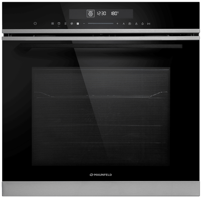 Шкаф духовой электрический с&nbsp;СВЧ MAUNFELD MEOR7217SMB