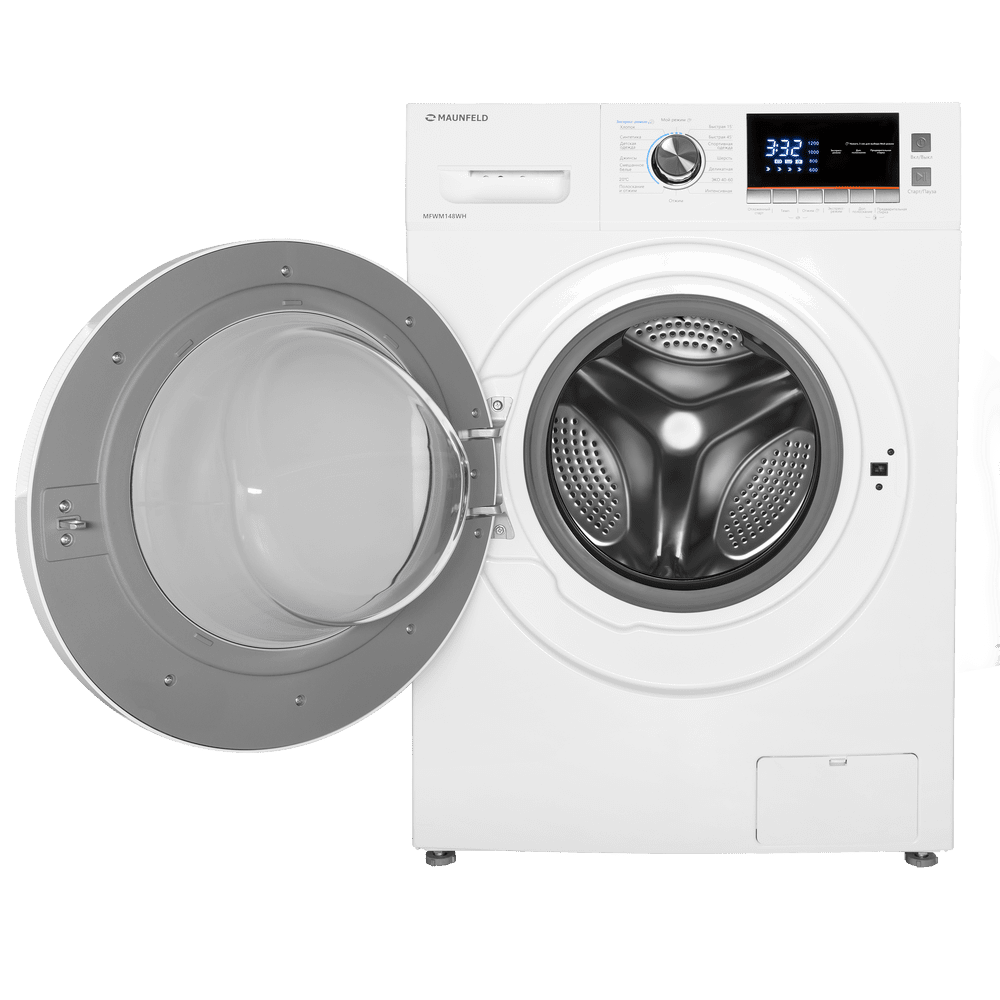 Стиральная машина c инвертором MAUNFELD MFWM148WH