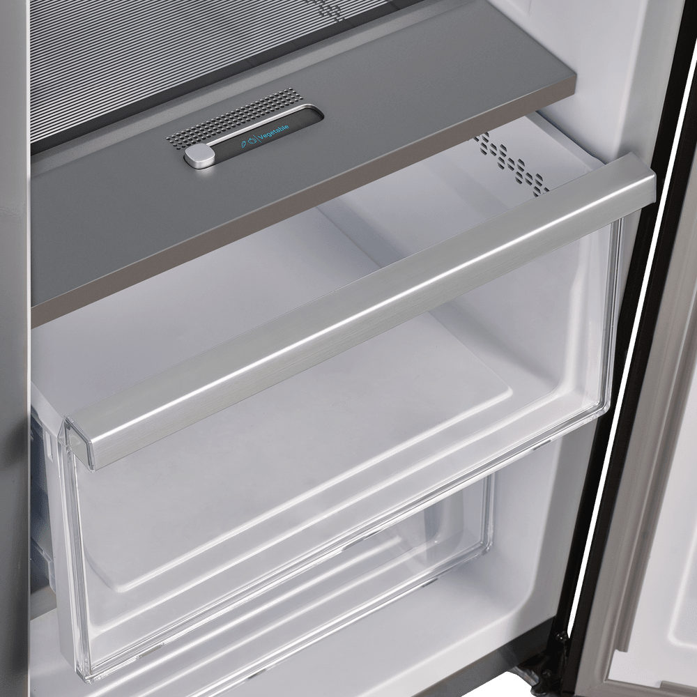 Холодильник с инвертором MAUNFELD MFF191NFB Matt Inverter