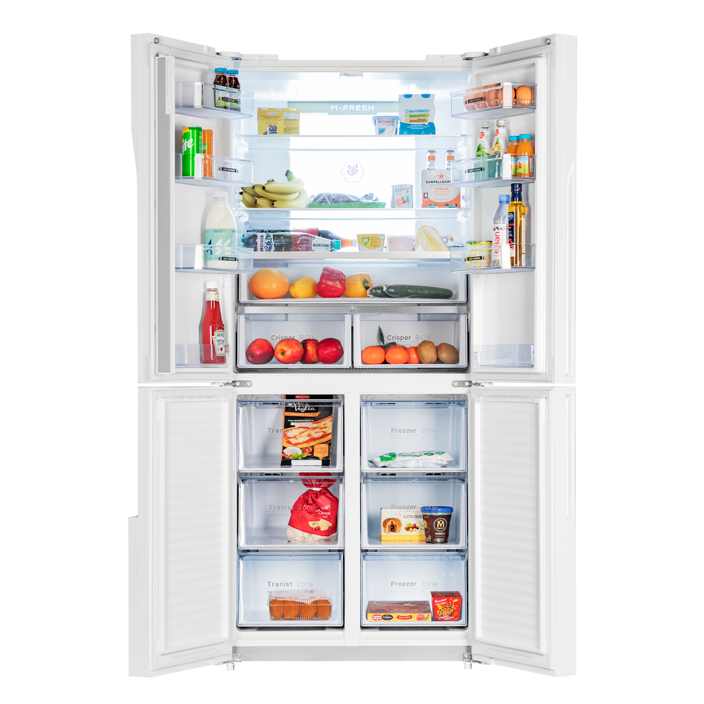 Холодильник с инвертором MAUNFELD MFF181NFW