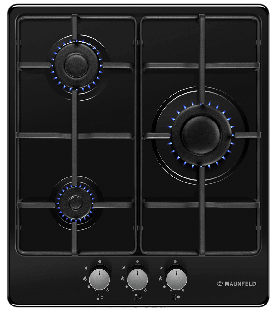Газовая варочная панель MAUNFELD EGHE.43.3STS-EB