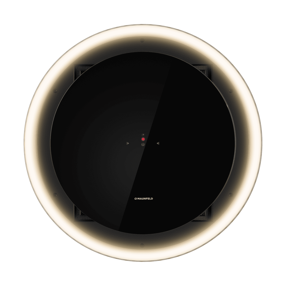 Кухонная вытяжка MAUNFELD EDELWEISS 39 ISLA чёрный антрацит