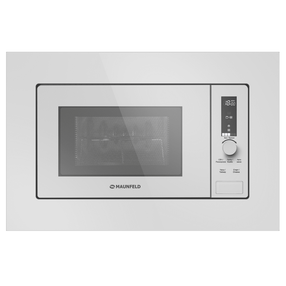Микроволновая печь встраиваемая MAUNFELD JBMO820GW01 Микроволновая печь встраиваемая MAUNFELD JBMO820GW01