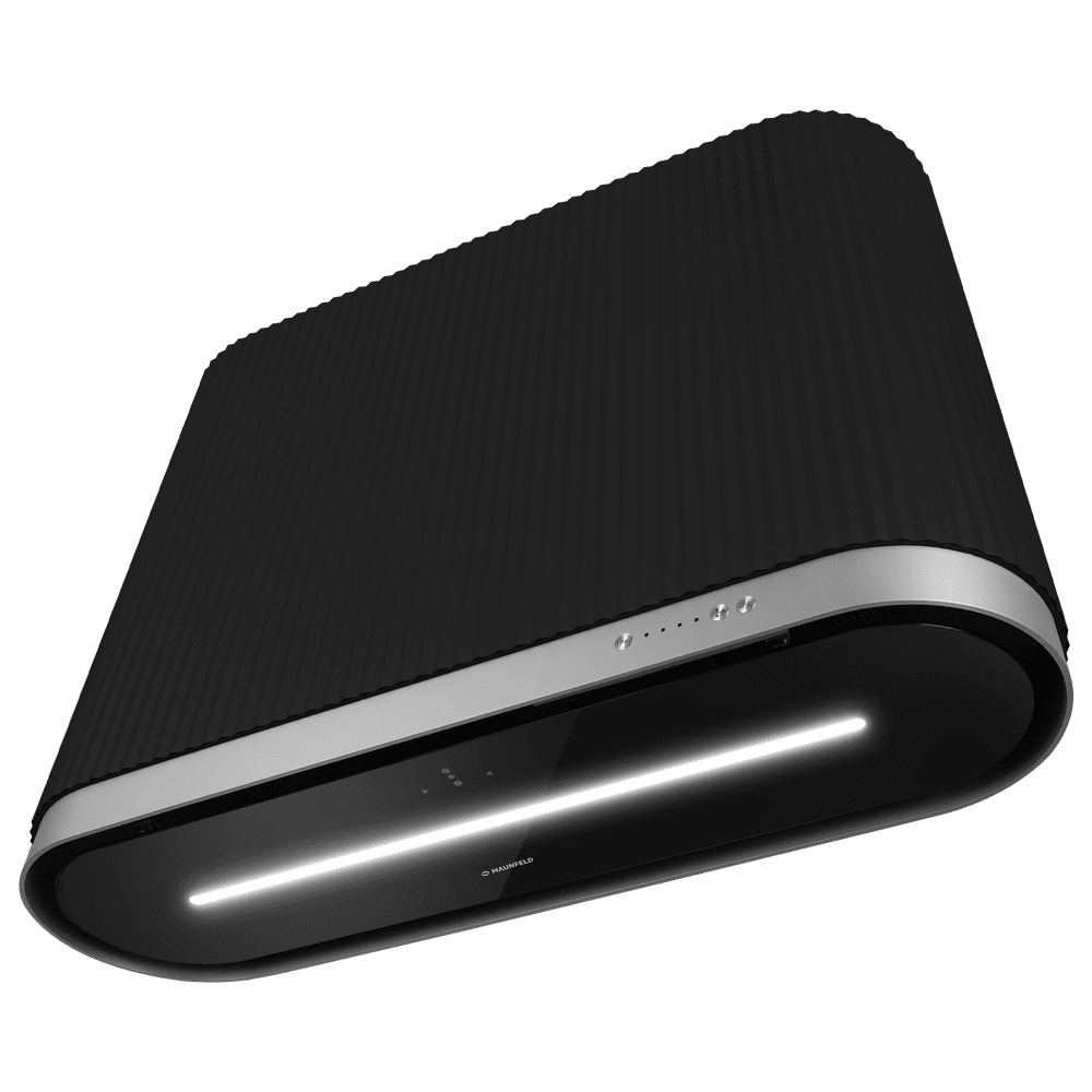 Кухонная вытяжка MAUNFELD MURANO 80 чёрный антрацит