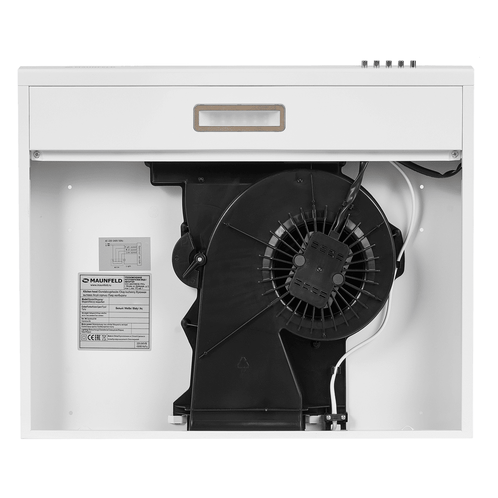 Кухонная вытяжка MAUNFELD Tail Push 60 White