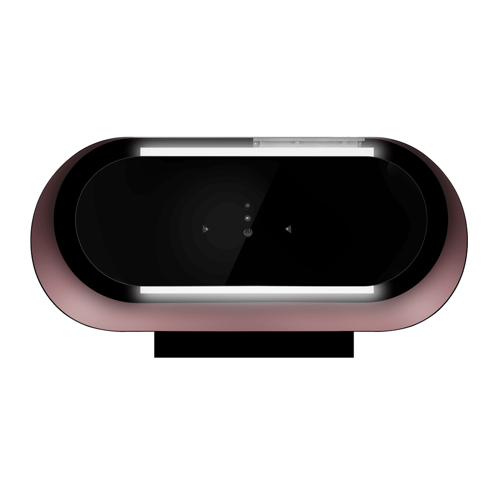 Кухонная вытяжка MAUNFELD GUNA 60 чёрный антрацит с розовым золотом