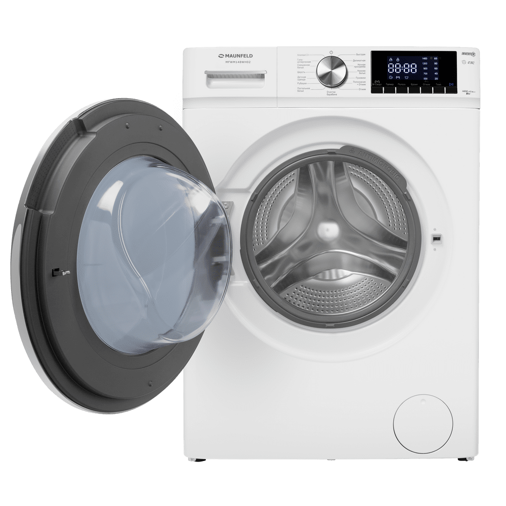 Стиральная машина c инвертором MAUNFELD MFWM148WH02