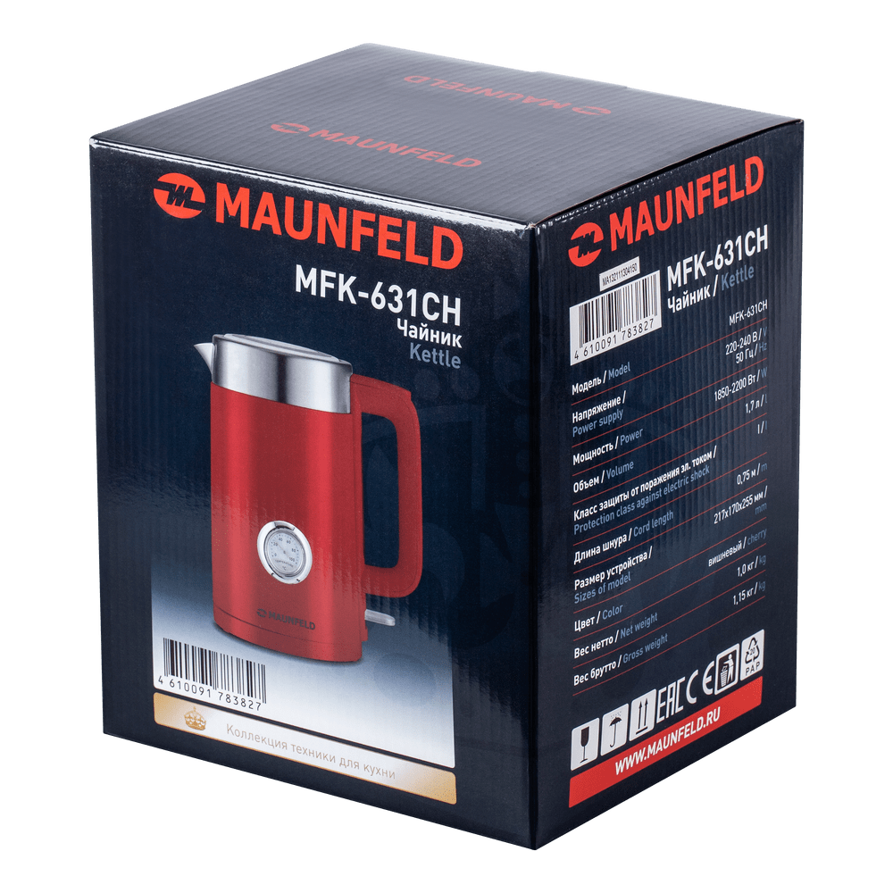 Чайник MAUNFELD MFK-631CH