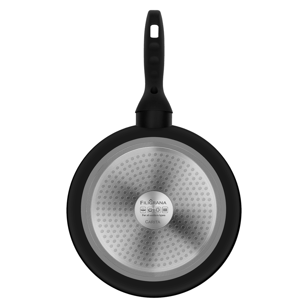 Сковорода глубокая FILIGRANA CARITA FG28CRT01DP из кованого алюминия, 28 см