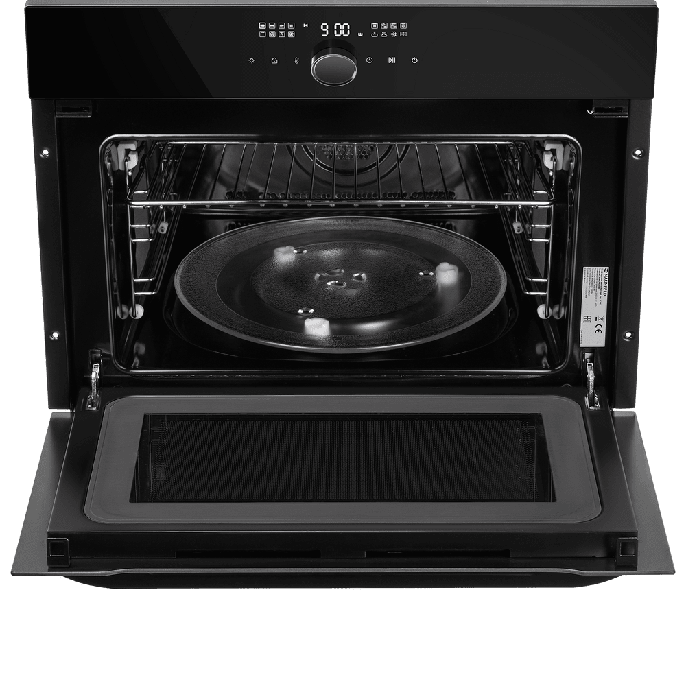 Компактный духовой шкаф с функцией СВЧ MAUNFELD XCMO4418GB Glossy