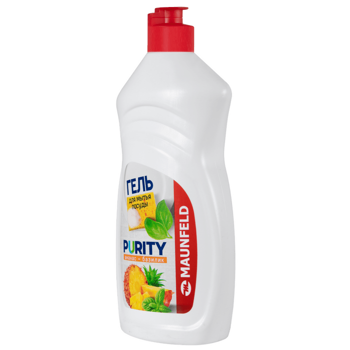 Гель для&nbsp;мытья посуды Maunfeld Purity Ананас и&nbsp;базилик 450г MDL450PF