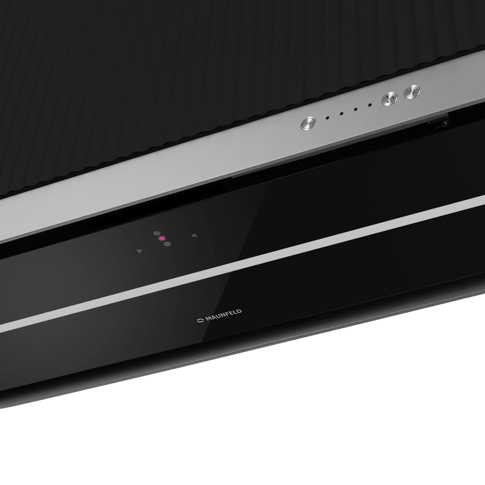 Кухонная вытяжка MAUNFELD MURANO 80 чёрный антрацит