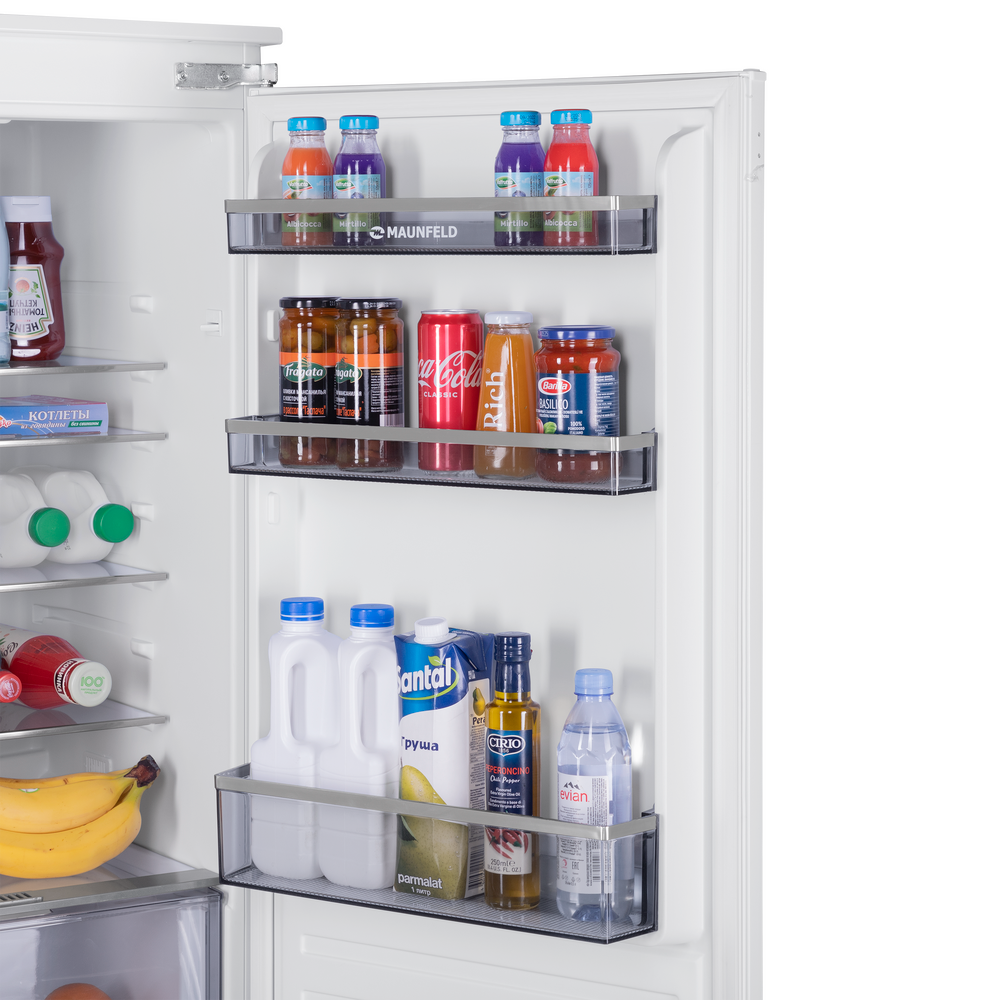 Холодильник-морозильник встраиваемый MAUNFELD MBF177SWGR