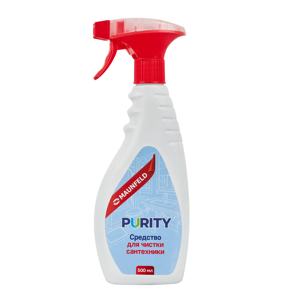 Средство для чистки сантехники Maunfeld Purity 500мл MBC500SA Средство для чистки сантехники Maunfeld Purity 500мл MBC500SA