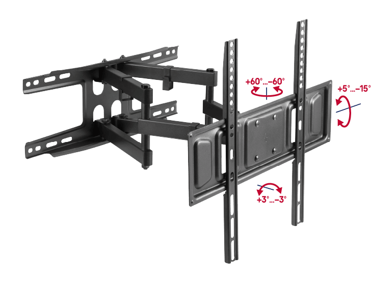 Кронштейн для ТВ наклонно-поворотный MAUNFELD MTM-3270FMD