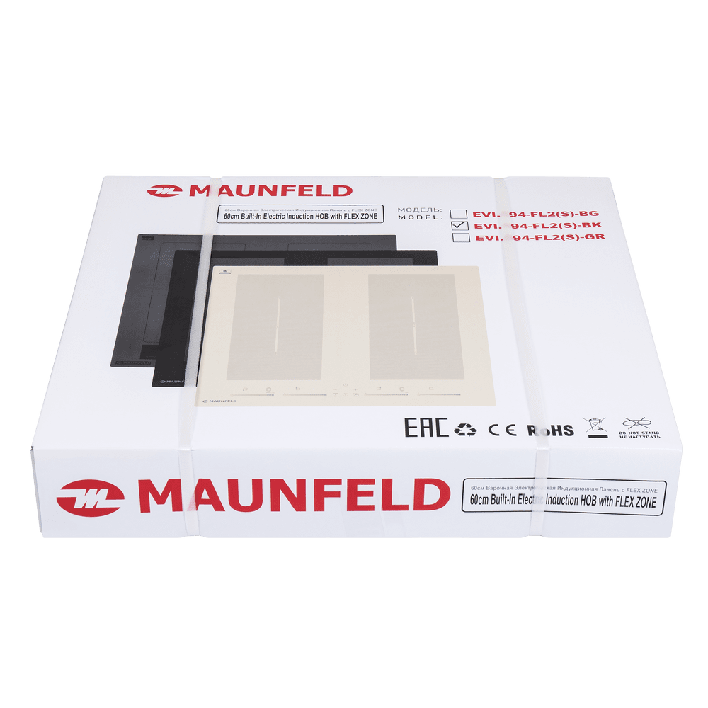 Индукционная варочная панель MAUNFELD EVI.594.FL2(S)-BK