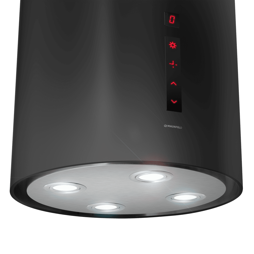 Кухонная вытяжка MAUNFELD Lee Isla (sensor) 39 черный