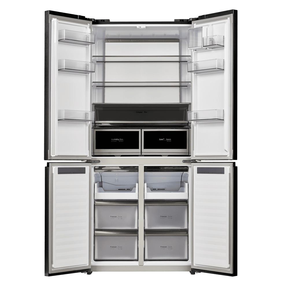 Холодильник с инвертором MAUNFELD MFF190NFDGN Matt Inverter