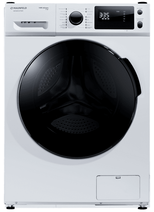 Стиральная машина с инвертором и паром MAUNFELD MFWM147WH