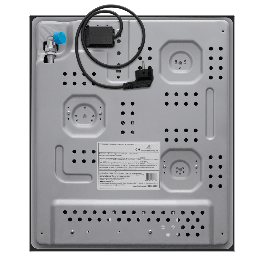 Газовая варочная панель MAUNFELD EGHG.43.3CW