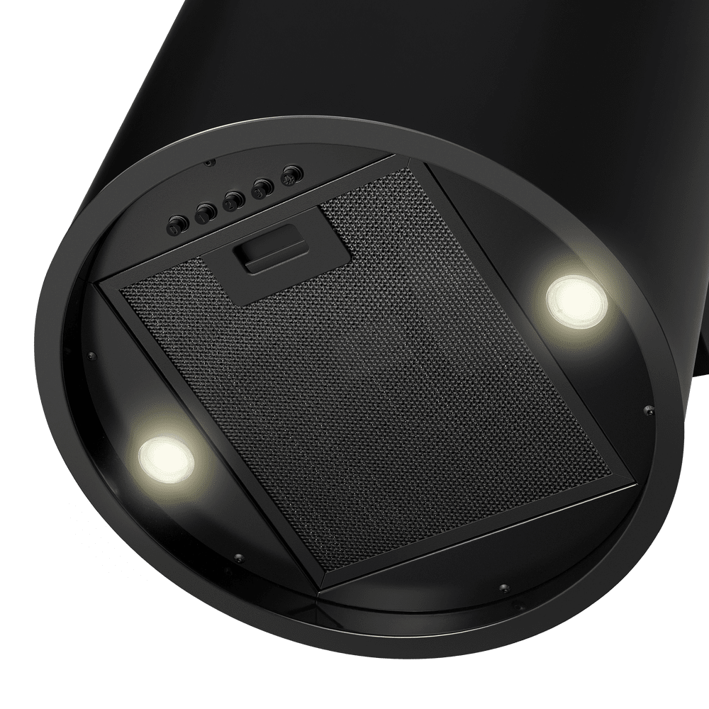 Кухонная вытяжка MAUNFELD DRUM Wall 35 чёрный